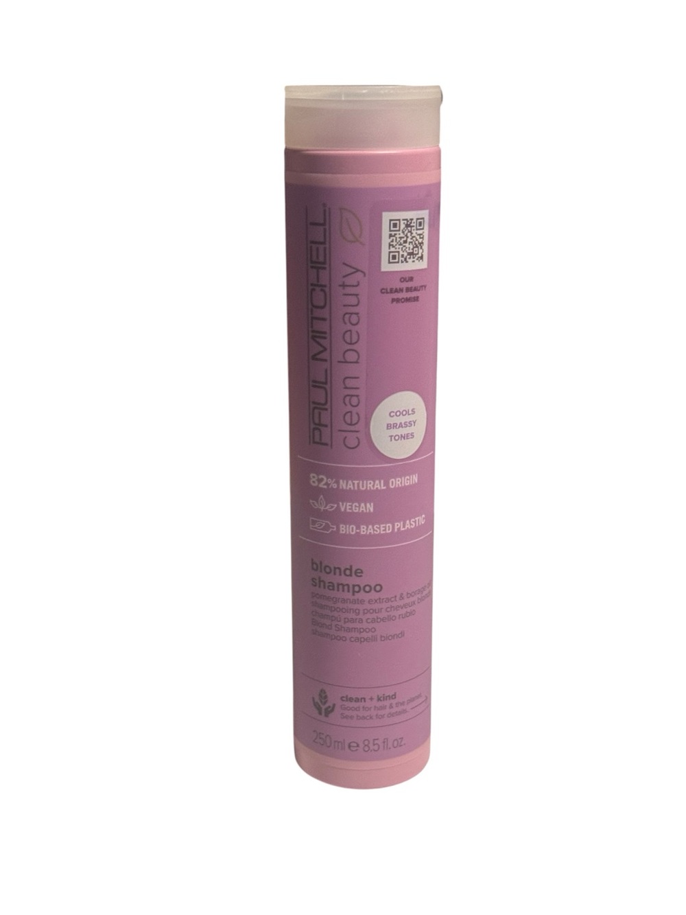 Paul Mitchell Clean Beauty Blonde Shampoo — Light Pink Bottle